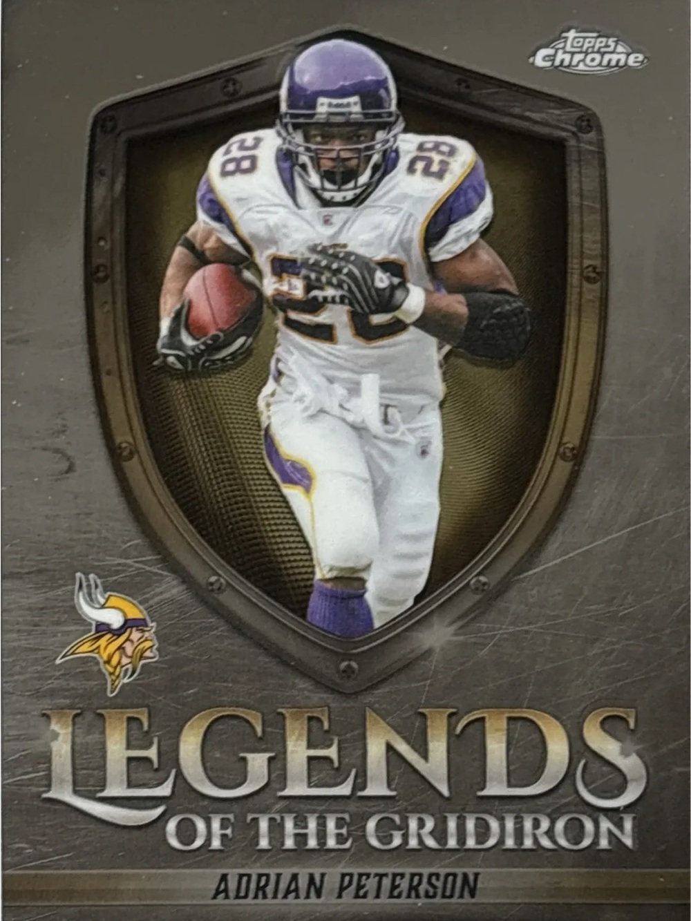 Topps Chrome Legends of the Gridiron Adrian Peterson